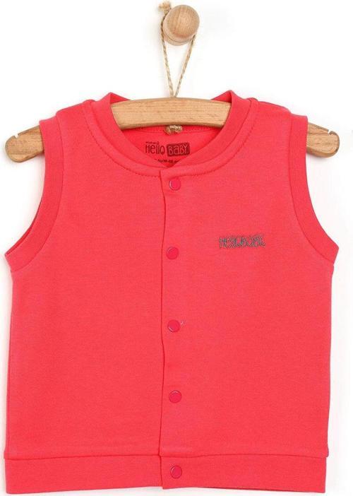 HelloBaby Basic Ribanalı Yelek Kız Bebek