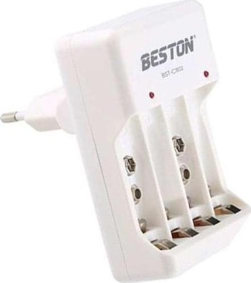 BESTON BST-C802 (2-4 ADET AA/AAA * 1-2 ADET 9V) PİL ŞARJ CİHAZI (2818)