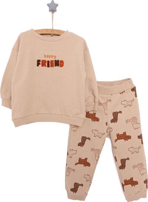 HelloBaby Little Dog Erkek Eşofman Takımı Erkek Bebek