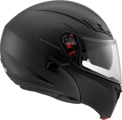 Compact St Çene Açılır Kask Mat Siyah LARGE