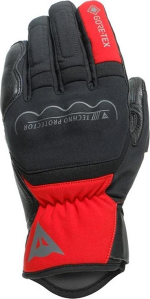 Daınese Thunder Gore-tex Eldiven Siyah-kırmızı LARGE