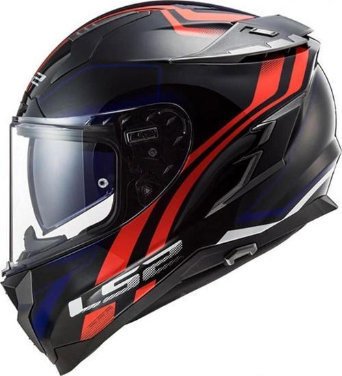 Challenger Propeller Kapalı Kask Kırmızı-mavi X-LARGE