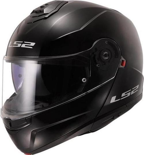 Strobe 2 Çene Açılır Kask Siyah X-SMALL