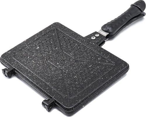 Döküm granit teflon ocak üstü tost Makinesı - el tostu