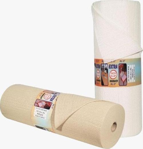 halı kaydırmaz örtü 60cmX30mt. kaymaz raflık örtü krem