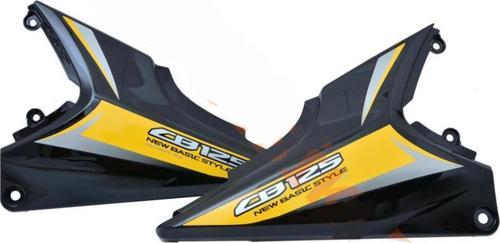Akü Yan Kapak Takım Honda Cb125 Ace Siyah