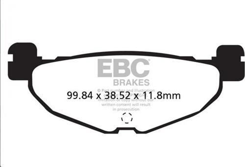 Fren Balatası Carbon Sfac408 Tmax 500 530 Yp 400 Majesty [non Abs] 04 - 13 R Yp 400 S Majesty [a