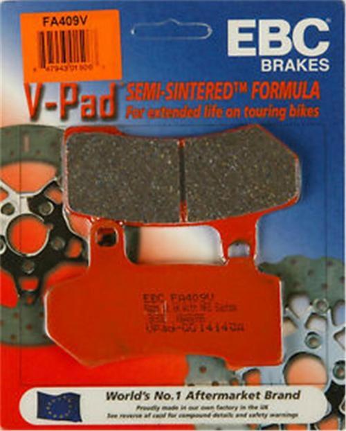 Fren Balatası Yarı Sinter Fa409v Harley Davıdson 1250 1584 1690 271