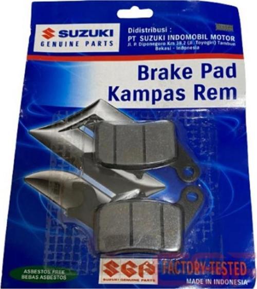 Fren Balatası Orjinal Suzukı Address 110 Ön 2019 Ön Sol Yamaha Trıcıty Mw125 Mws125 652