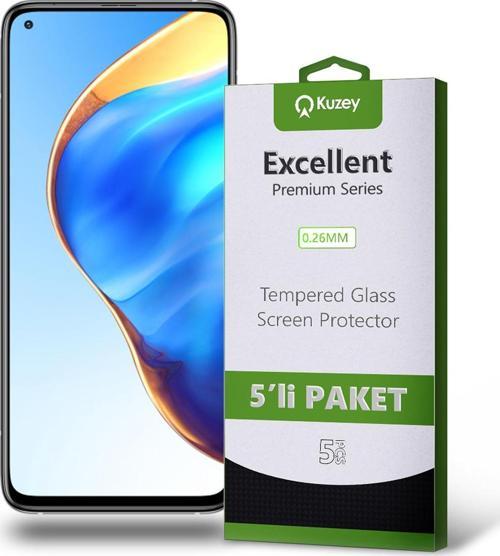 Xiaomi Mi 10t Pro Temperli Ekran Koruyucu Kırılmaz Cam Ekonomik 5'li Paket