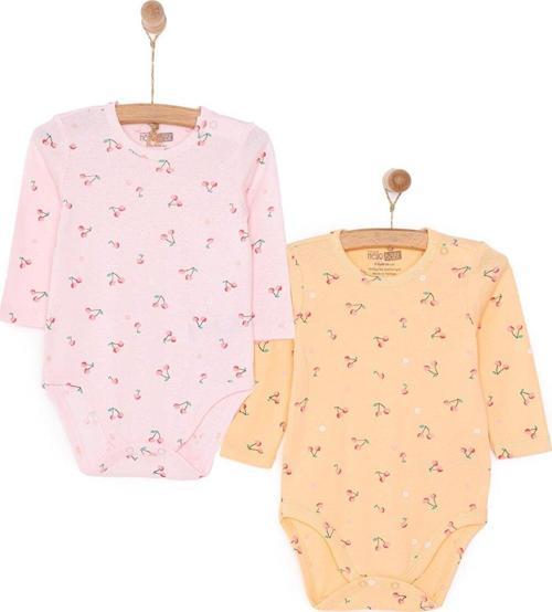 HelloBaby Kız 2li Uzun Kol Body Kız Bebek