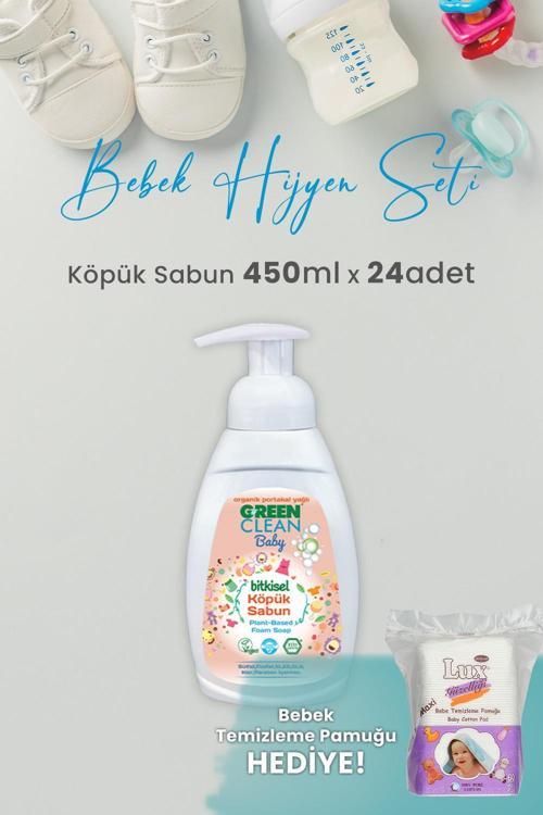 Baby Köpük Sabun Portakal Yağlı 450 ml x 24 Adet ve Hediyeli