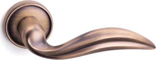 DIANA WC ROZETLİ ANTİK BRONZ KAPI KOLU - HA126RO14WABM