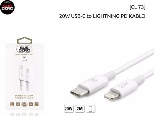 Iphone 20W 2Metre Usb-C Ligtning Pd Şarj Kablosu