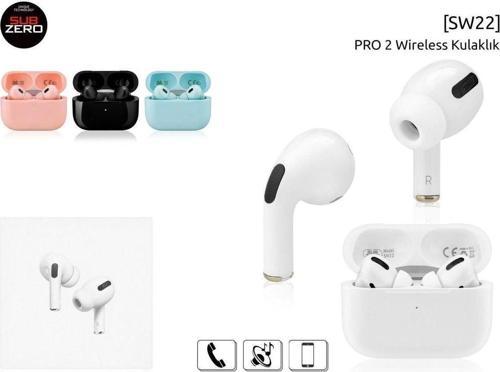 Pro2 Sw22 Wıreless (Beyaz/Pembe/Turkuaz/Siyah Renk Seçeneklerinde) Bluetooth Kulaklık