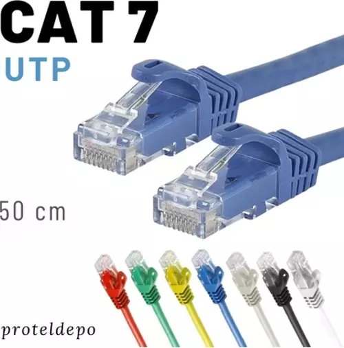 CAT7 UTP Kablo Ethernet Network İnternet Lan Ağ Kablosu