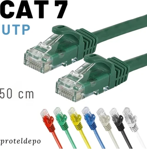 CAT7 UTP Kablo Ethernet Network İnternet Lan Ağ Kablosu