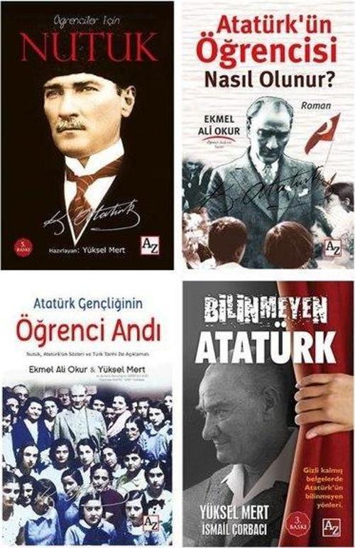 Öğrenciler İçin Atatürk Seti - 4 Kitap Takım