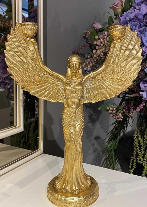 Şamdan Mısırlı İsis Gold
