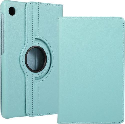 Samsung Galaxy Tab A9 Kılıf 360 Derece Dönerli Yatay ve Dikey Standlı Deri Kılıf