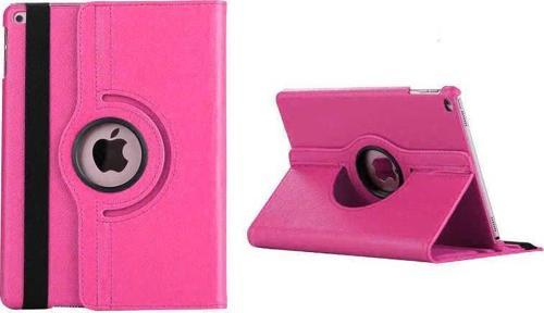 Apple iPad 10.2 9.Nesil Kılıf 360 Derece Dönerli Yatay ve Dikey Standlı Deri Kılıf