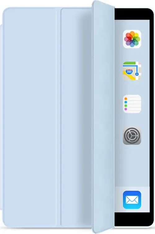 Samsung Galaxy Tab A 8.0 Kılıf 8inç T290 Yatay Stand Özellikli Arkası Sert P.c PU Deri Kapak Smar Kılıf