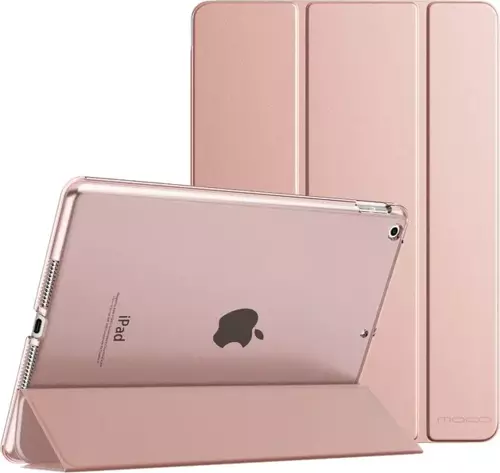 Apple iPad 10.2 8.Nesil Kılıf Yatay Standlı Arka Sert P.c Güçlü Mıknatıslı Uyku Modlu Smart Kılıf