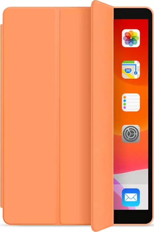Apple iPad 10.2 8.Nesil Kılıf Yatay Standlı Arka Sert P.c Güçlü Mıknatıslı Uyku Modlu Smart Kılıf
