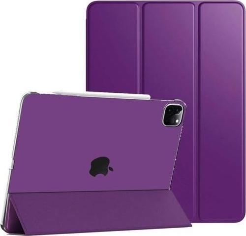 Apple iPad Pro 12.9 6.Nesil 2022 M2 Çipli Kılıf Yatay Standlı Sert P.c Güçlü Mıknatıslı Smart Kılıf