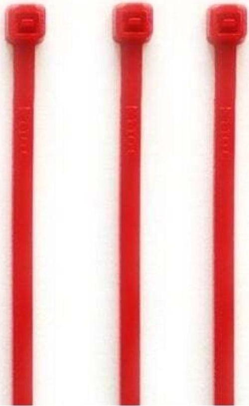 Tsl- 100X2,5 Kırmızı Kablo Bağı