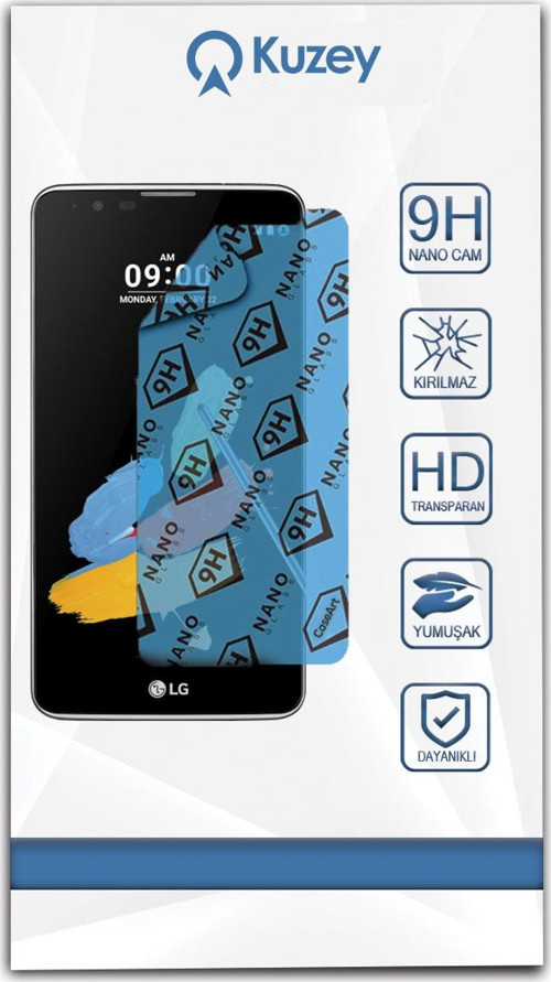 LG Stylus 2 Nano Ekran Koruyucu Kırılmaz Esnek Cam