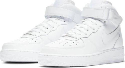 Air Force 1 '07 Mid Kadın Beyaz Renk Sneaker Ayakkabı