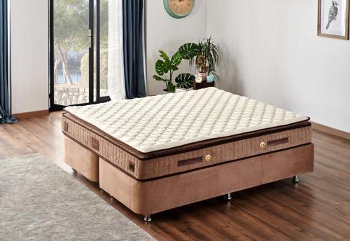 W.Cotton 180x200 Çift Kişilik Pedli Yatak Full Ortopedik Yaylı Yatak