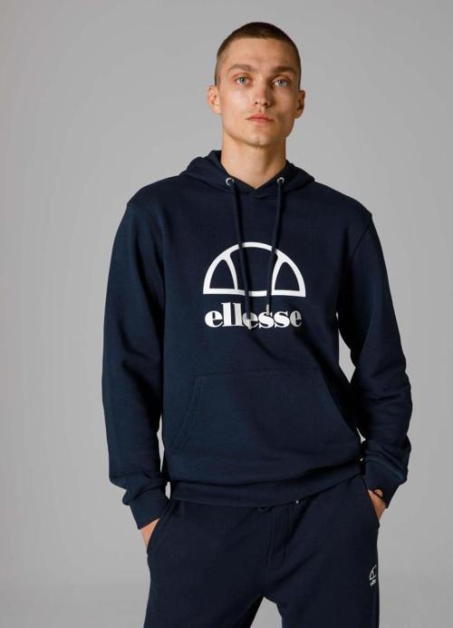Kapüşonlu Sweatshirt Lacivert Erkek EM253