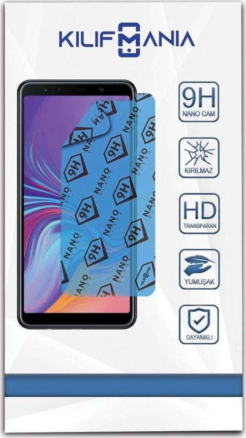 Samsung Galaxy A7 2018 Nano Ekran Koruyucu Kırılmaz Esnek Cam
