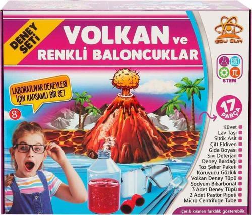 Edu Sun Volkan ve Renkli Baloncuklar S00003707