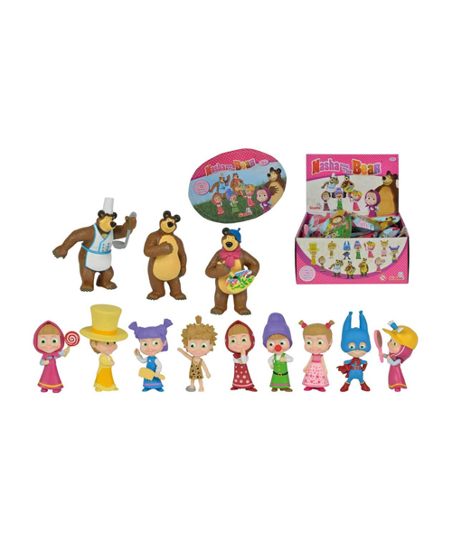 Maşa ile Koca Ayı Maşa Mini Figür Sürpriz Paket Seri 2