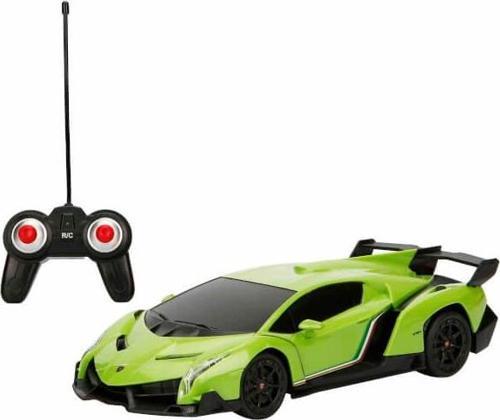 Suncon 1:24 Lamborghini Veneno Işıklı Uzaktan Kumandalı Araba 39410 Yeşil