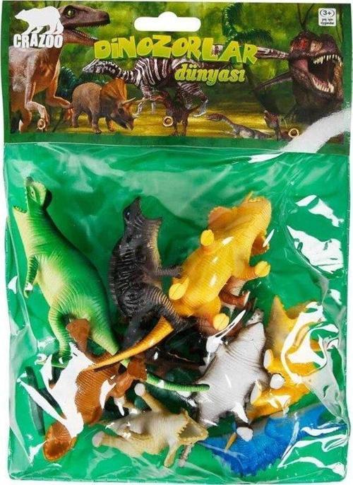 DİNAZORLAR POŞETTE ORTA BOY 07105 Stegosaurus