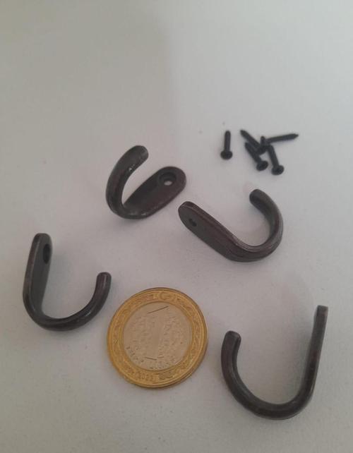 Büyük Fincan Askı Oksit Dekoratif Tekli Bijuteri Askılık Aksesuarı 4 Adet