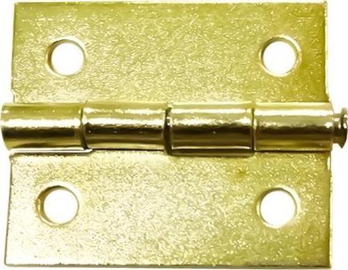 Klasik Menteşe 20 Adet Sarı 20x25 mm Kutu ve Sandık Menteşesi Hobi Maket