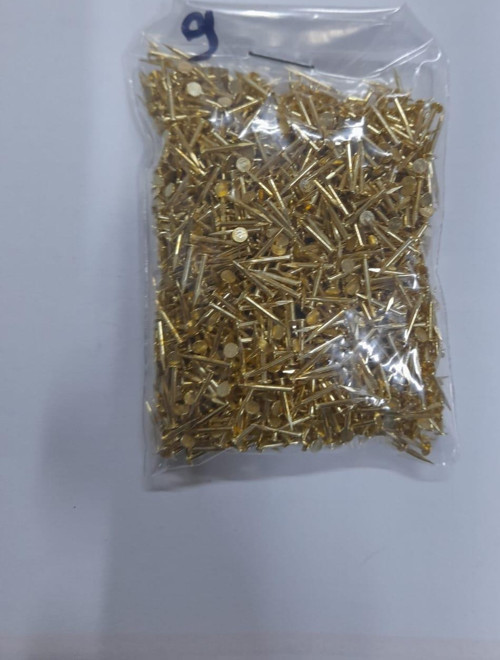 Mini hobi çivisi 9 mm 100 gram sarı