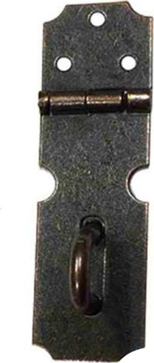 Sandık Askısı 18x60 Mm Oksit Renk Dekoratif Kapak Kilit 2 Adet