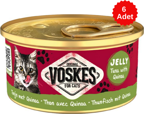 Ton Balıklı ve Kinoalı Kedi Konservesi 85 Gr 6 Adet