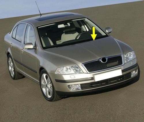 Skoda Octavia 2 A5 2005-2008 Ön Cam Sol Silecek Kolu 1Z1955409A