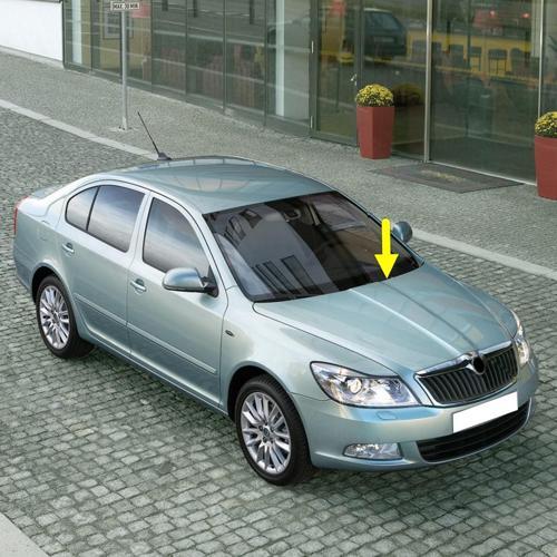 Skoda Octavia 2 A6 2009-2012 Ön Cam Sol Silecek Kolu 1Z1955409A