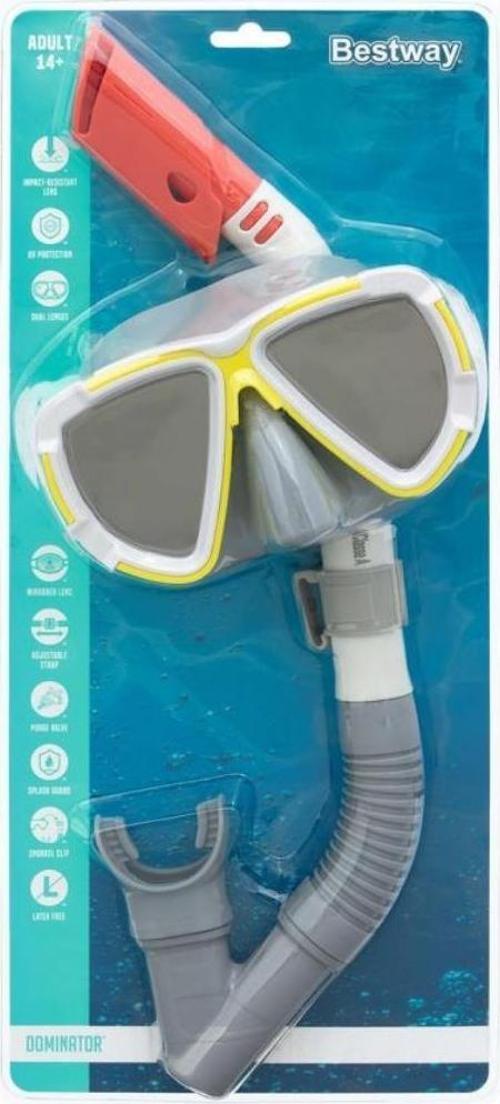 Dominator 2 Aynalı Maske Snorkel Set - 24053