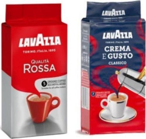 Qualita Rossa Filtre Kahve 250 Gr + Crema E Gusto Filtre Kahve 250 Gr