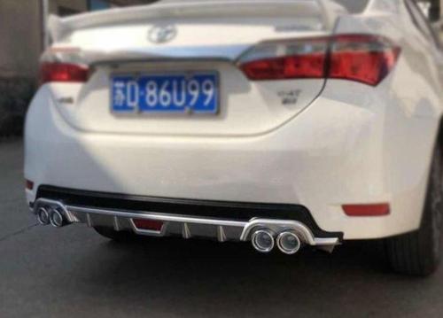 Toyota Corolla Gri Boyalı Difüzör 	KT-1404