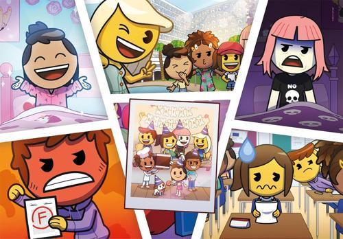 Emoji Town Puzzle 180 Parça 29067